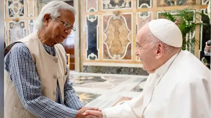 ড. ইউনূস ও পোপ ফ্রান্সিসের নামে ‘থ্রি জিরো ক্লাব’ চালু ছবি 